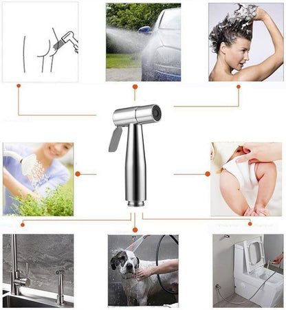 SUS 304 Stainless Steel Premium Quality Toilet Shower Head (Without Pipe)